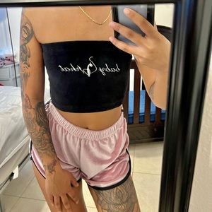 Vintage Black Baby Phat Tube Top